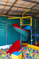 playground for children with balls