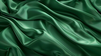 Obraz premium Background made of flowing soft fabric for product presentation. An excellent layout for placing promotional copies and event design.