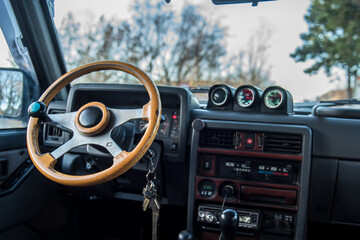 a large car for off-road driving