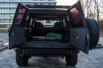 a large car for off-road driving