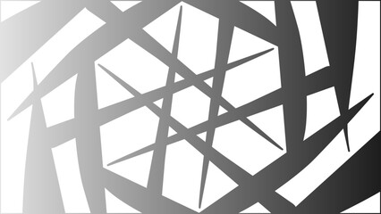 Abstract interwoven shadow metal grid geometric pattern texture background