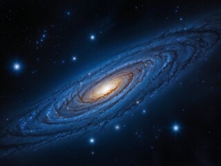 A vast galaxy and a universe