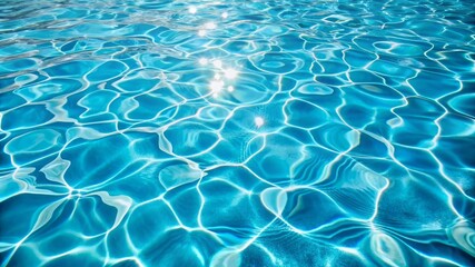 Obraz premium The water is calm and clear, with ripples reflecting the sunlight