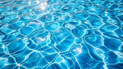 Obraz premium The water is calm and clear, with ripples reflecting the sunlight