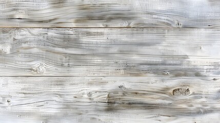 Fototapeta premium Empty wooden painted grey gray table surface, light colored wood texture background with copy space for text, vintage planks with natural pattern, carpentry woodwork, top view from above, close up. 