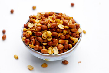 Red skin peanuts roasted salted, peanut snacks