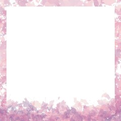 pink rose frame
