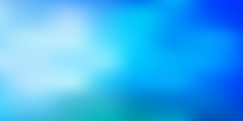 Light blue, green vector blur backdrop.