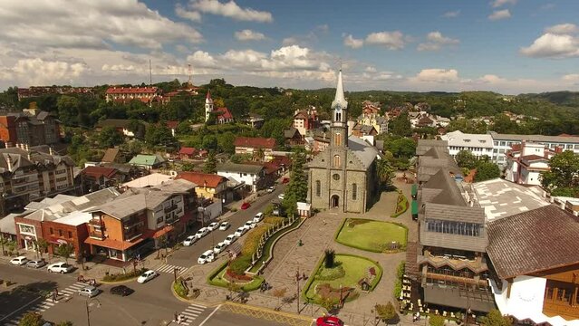 S&atilde;o Pedro Church - Gramado, Rio Grande do Sul, Brazil
