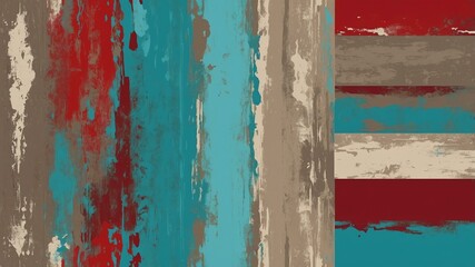 abstract color palette wallpaper with cyan ruby red an background