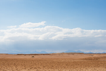 beautiful seascape of sahl hasheesh for banner background