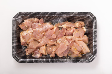 豚ももカットステーキ（レモンペッパー）アメリカ産