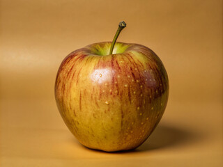 apple on a table, isolated, fresh, white, healthy, diet, ripe, apples, sweet, green, juicy, nutrition, yellow, nature, freshness