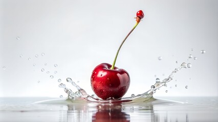 cherry in water