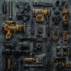 Advanced Disassembly: Cordless Pneumatic Disassembler at Work
