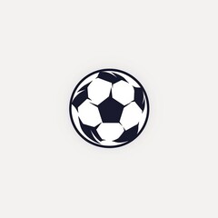 a minimalistic typographic logo for a soccer players' agency called Dynasty Sports Group, which also does public relations and video content production, on a white background