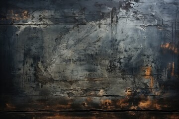 Texture, old black background tetexure grunge of concrete wall, generative IA