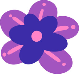 Abstract Flower Shape