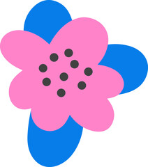 Abstract Flower Shape