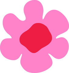 Abstract Flower Shape