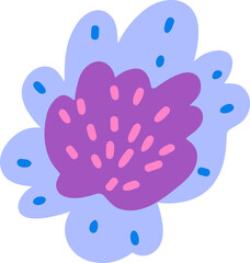 Abstract Flower Shape