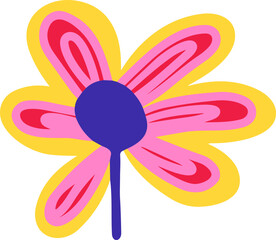 Abstract Flower Shape