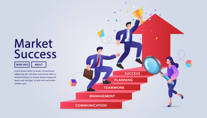 business design with arrows