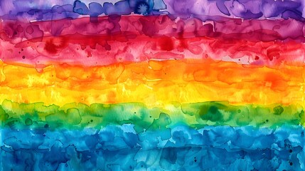 rainbow watercolor background