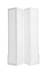 Folding screen isolated on white. Interior element