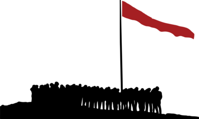 salute flag celebration indonesia independence day