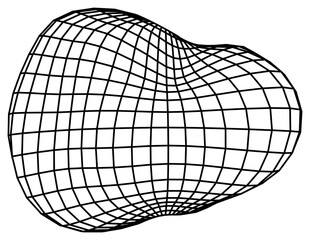 y2k shape retro futuristic sychedelic trendy style. geometric shapes, grids cyberpunk elements .