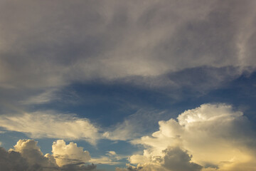 beautiful sky and clouds