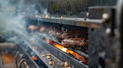 A detailed image of the door seal highlighting the importance of a tight seal to maintain consistent temperature and smoke levels inside the smoker.