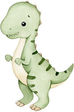 DINOSAURIOS BEBE ACUARELA TIERNOS 