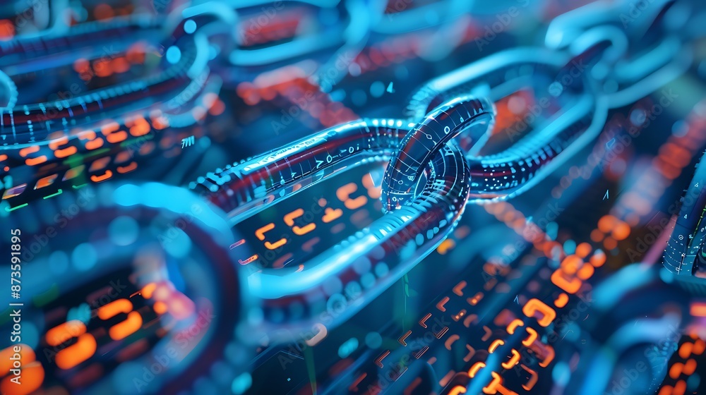 Poster digital chain - a conceptual representation of network security