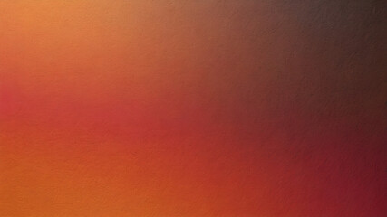 Fototapeta premium Gradient backgrounds that transition from grainy dark red to orange, capturing the rich and vibrant hues of autumn for a seasonal and inviting visual appeal.