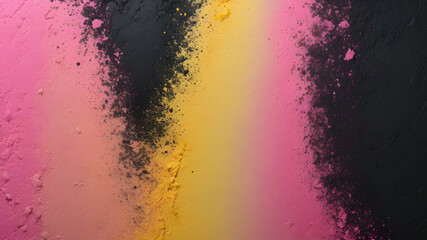Gradient backgrounds that incorporate grainy black with soft pink and yellow, offering a chic and sophisticated look inspired by city lights at dusk.