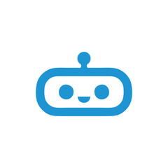 robot logo design