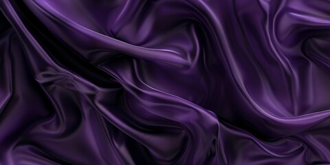 Obraz premium Abstract Purple Silk Drapery