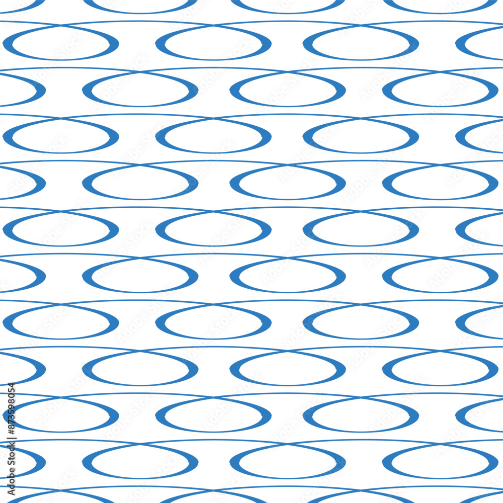 Poster horizontal spiral pattern background