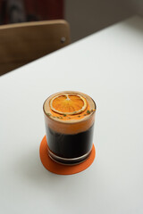 cup of coffee and chocolate