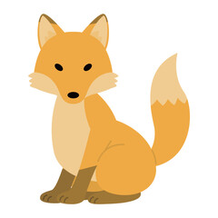 きつねのイラスト