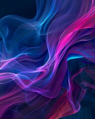 Fototapeta premium Colorful abstract art in various hues.