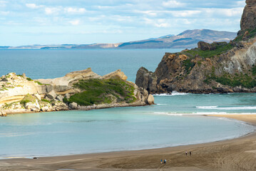 Fototapeta premium The Gap in Castlepoint - New Zealand