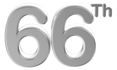 Anniversary Silver Number 66