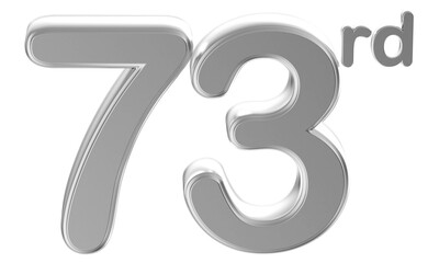 Anniversary Silver Number 73