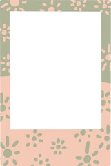 Geometric Abstract Shapes Frame