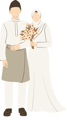 Minimalist Muslim Wedding Design