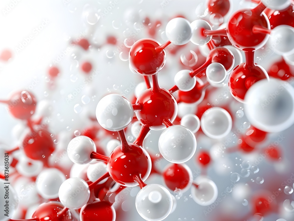 Poster molecular structure of quercetin optimizing hemoglobin oxygen capacity