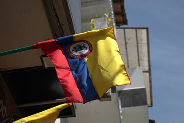flag, symbol, national, red, blue, white, sky, banner, wind, clothes, europe, isolated